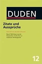 Duden 12 Zitate Und Aussprche