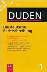 Duden 1 Die Deutsche Rechtschreibung Neu