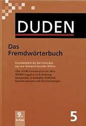 Duden 5 Das Fremdworterbuch Neu