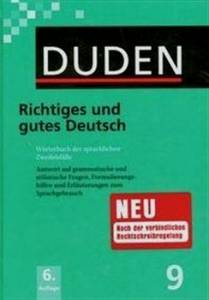 Duden 9 Richtiges Und Gutes Deutsch Neu