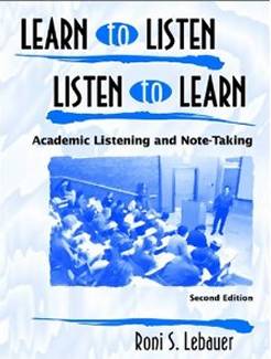 Learn To Listen Listen To Learn Podrcznik