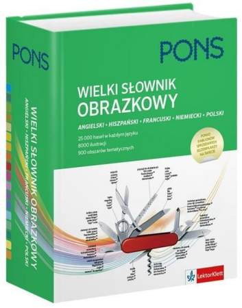 Wielki Sownik Obrazkowy Angielski Hiszpaski Francuski Niemiecki Polski