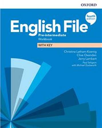 English File Fourth Edition Pre-intermediate Zeszyt wicze z odpowiedziami