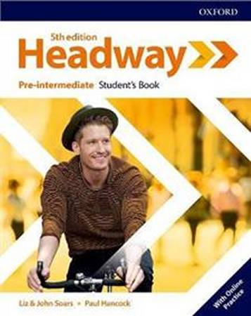 Headway Fifth Edition Pre-Intermediate Students Book with Online Practice